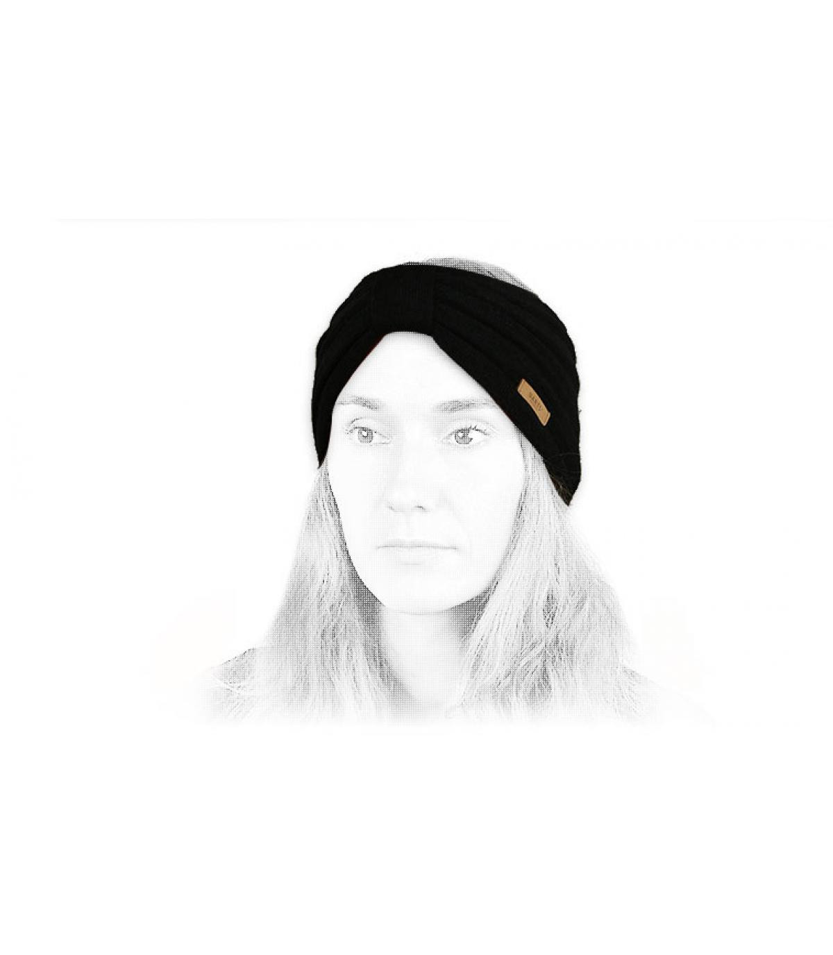 Barts black headband knot Barts black headband knot